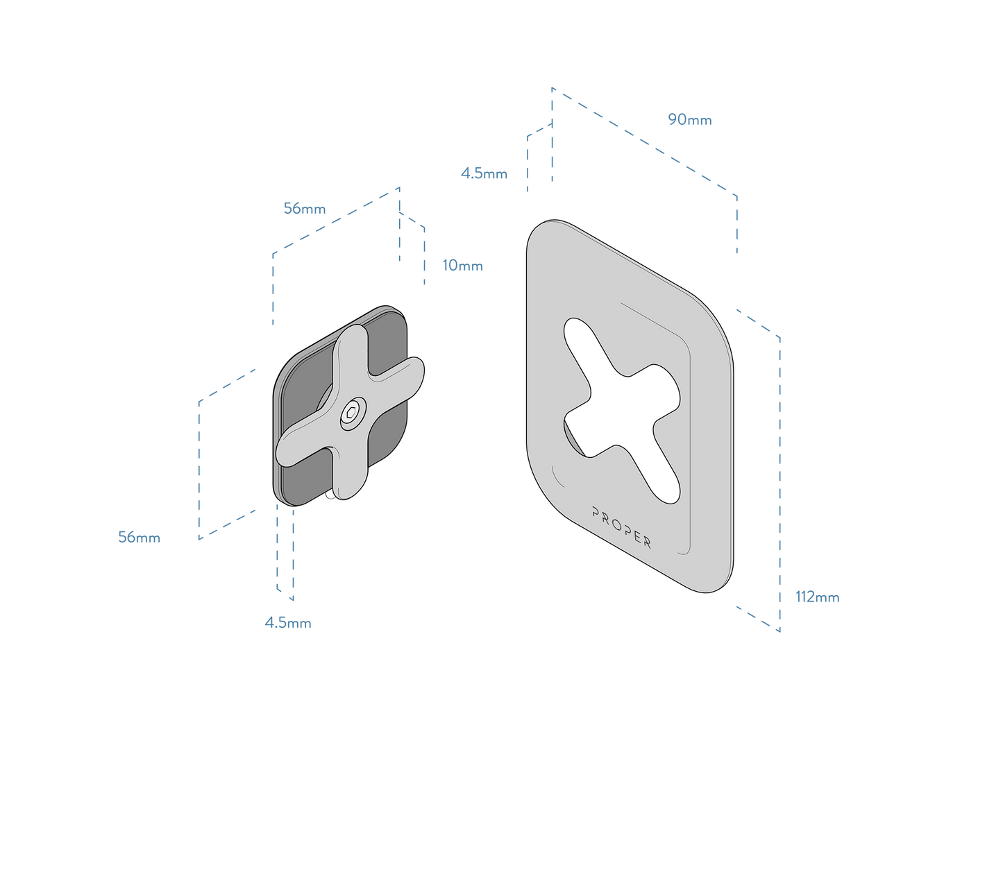 Universal Tablet Mount Kit