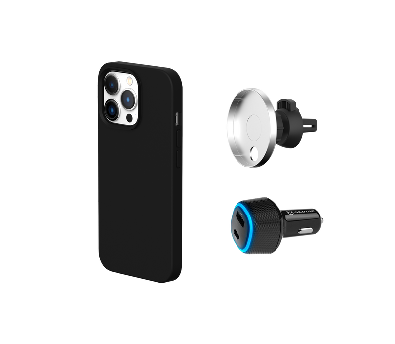 iPhone 13 MagSafe Car Charging Kit - Silicone