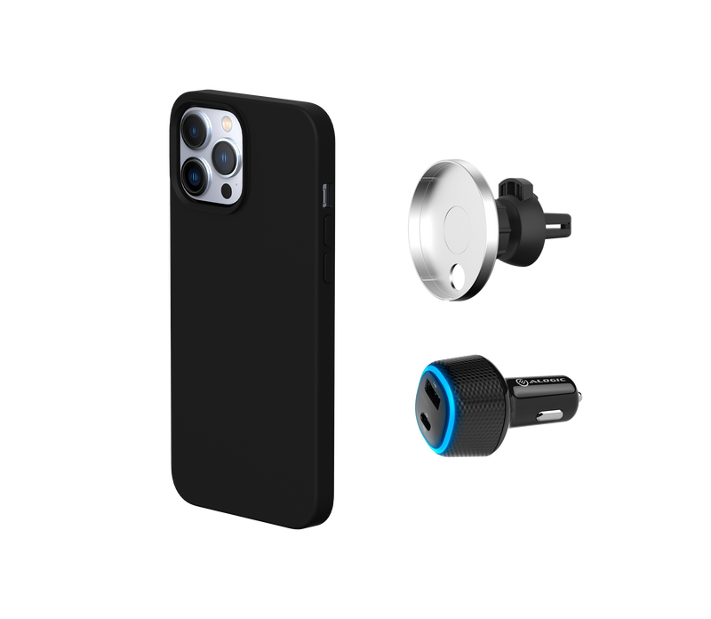 iPhone 13 MagSafe Car Charging Kit - Silicone