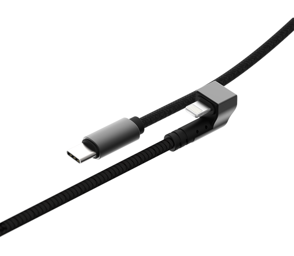 180º USB-C/Lightning Cable